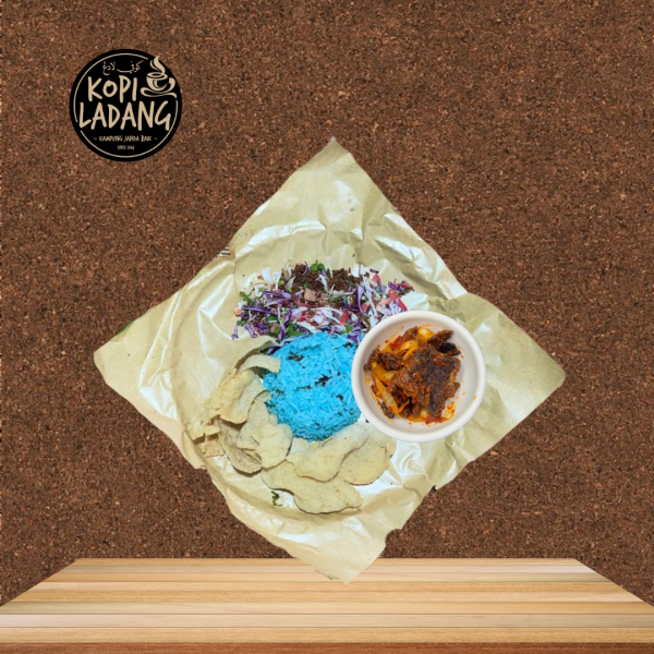 Nasi Kerabu Sambal Paru